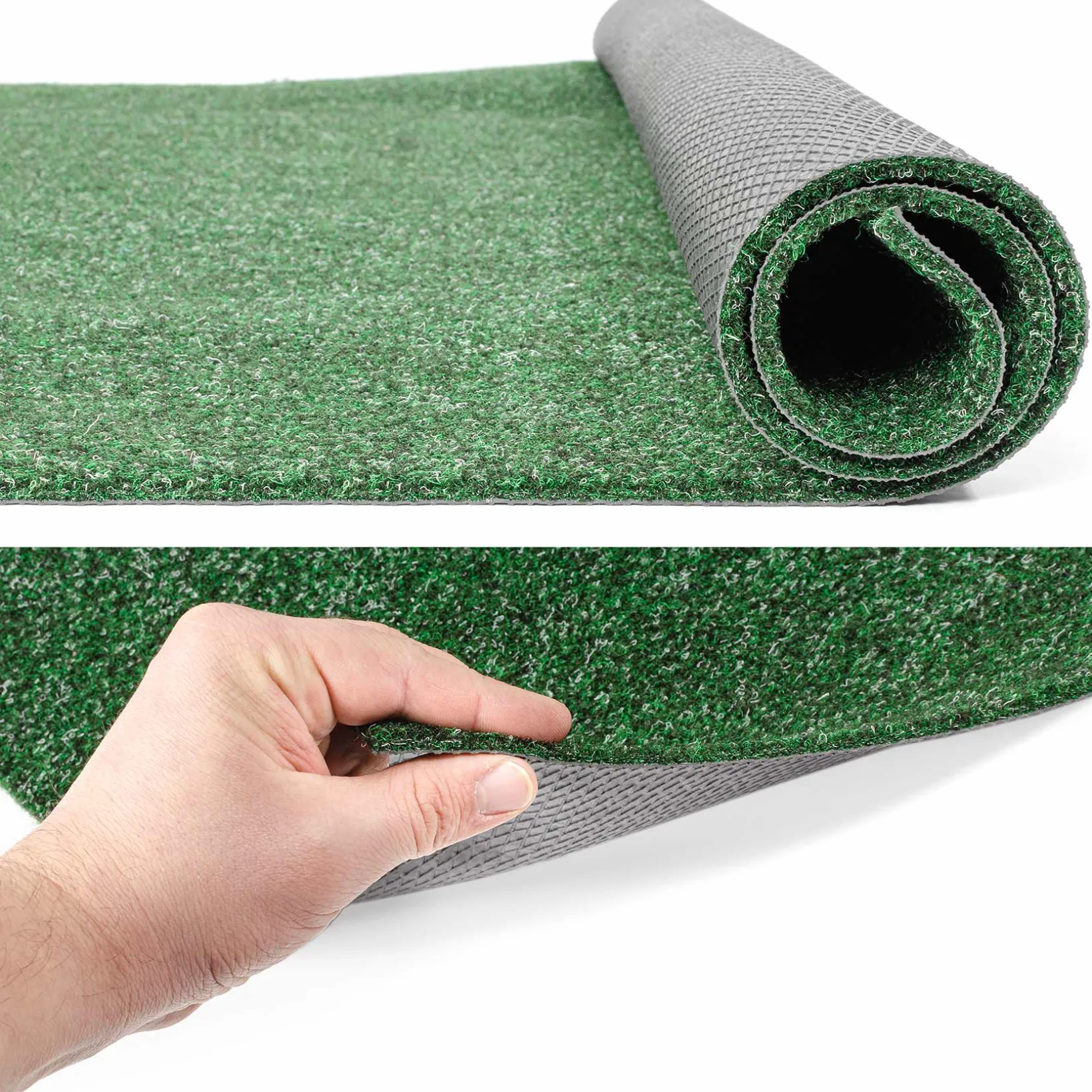 Schmutzfangteppich Grün Sauberlaufmatte Flur Teppich Teppichläufer Läufer Flur POET Breite 100cm