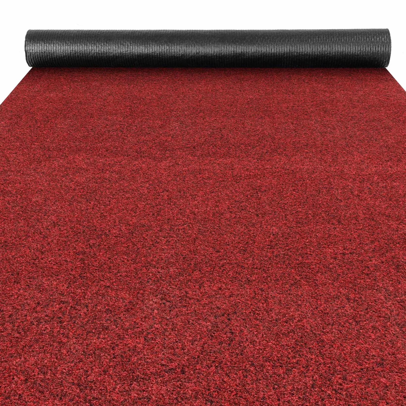 Schmutzfangteppich Rot Sauberlaufmatte Schmutzfangmatte Flur Teppich Teppichläufer Läufer Flur POET Breite 100cm