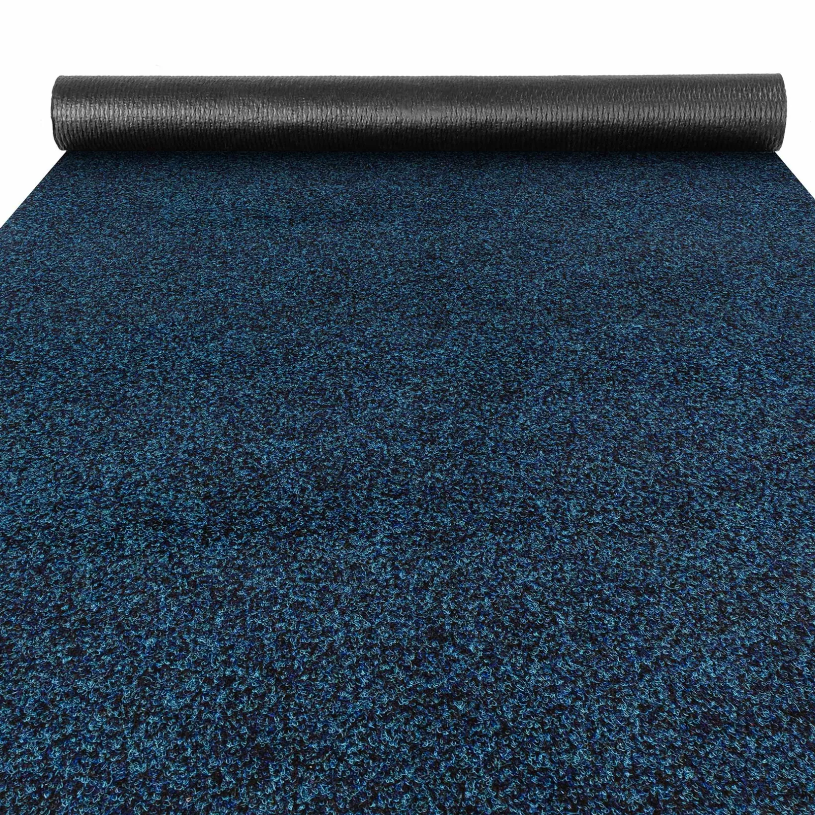 Schmutzfangteppich Sauberlaufmatte Schmutzfangmatte Flur Teppich Teppichläufer Läufer Flur POET Breite 100cm Blau