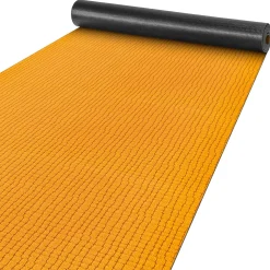 Teppichläufer Flurläufer Küchenläufer Velours Wilson Orange 65cm Breit
