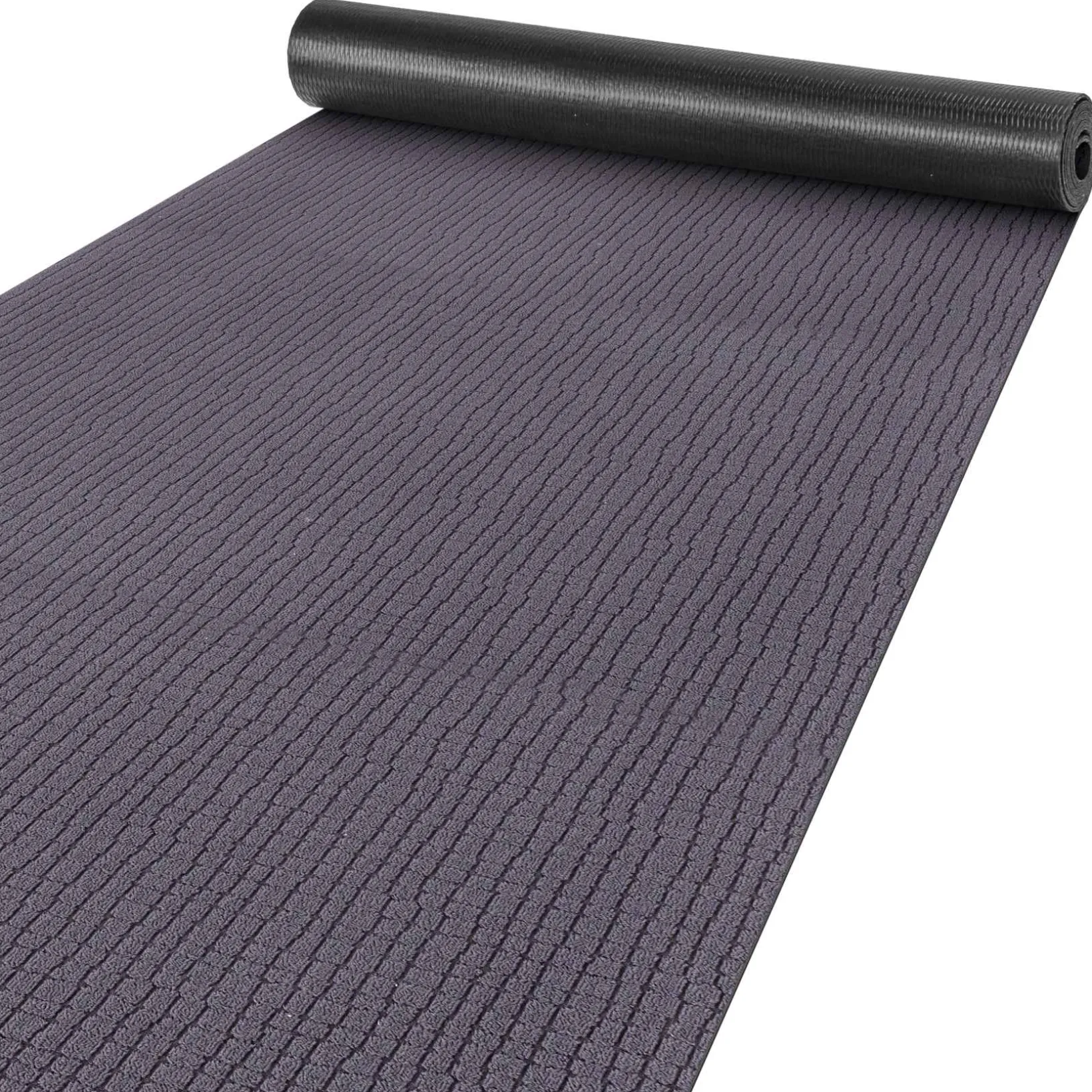 Teppichläufer Flurläufer Küchenläufer Velours Wilson Anthrazit 65cm Breit