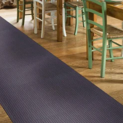 Teppichläufer Flurläufer Küchenläufer Velours Wilson Anthrazit 65cm Breit