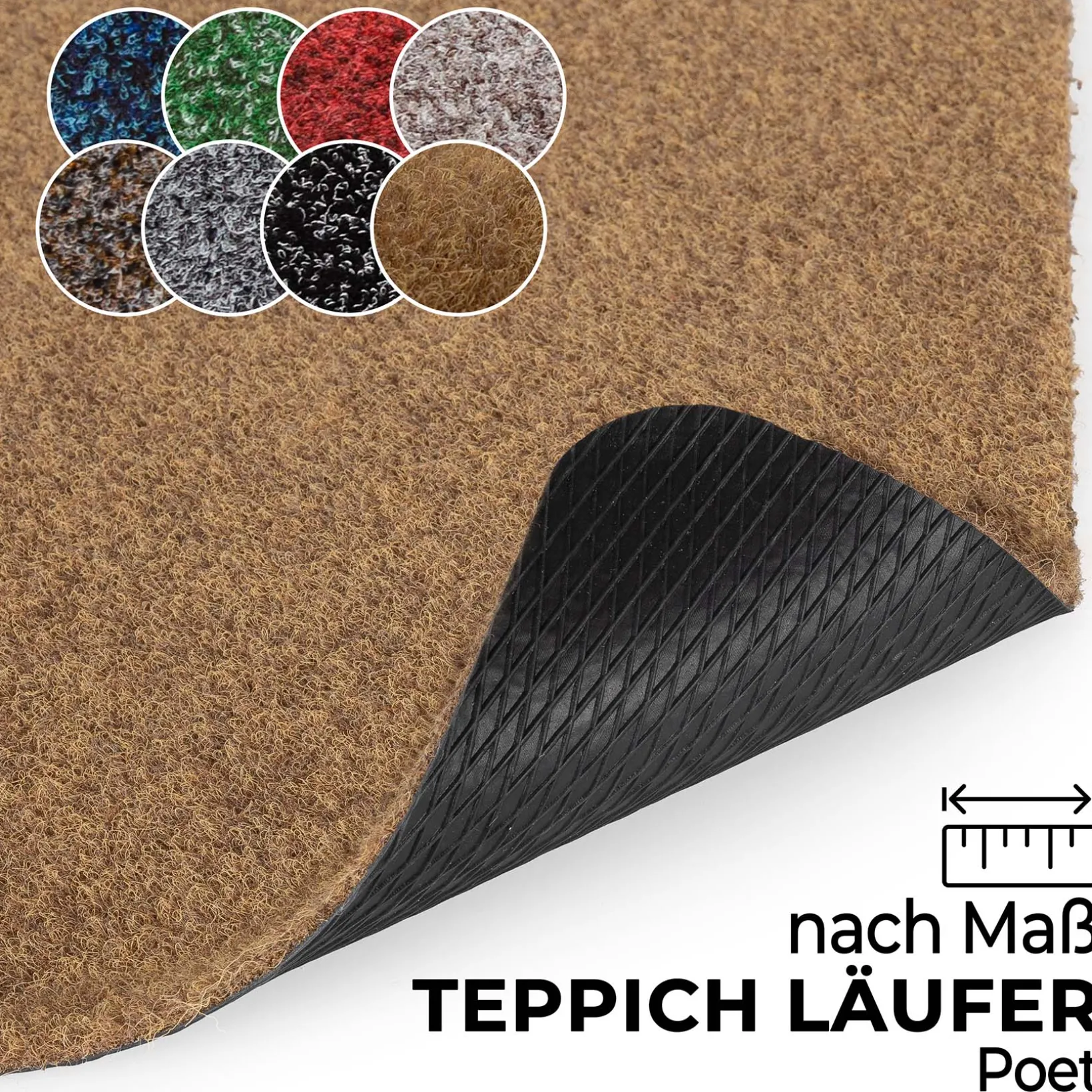 Teppichläufer Flur Läufer Poet Sauberlaufmatte nach Maß