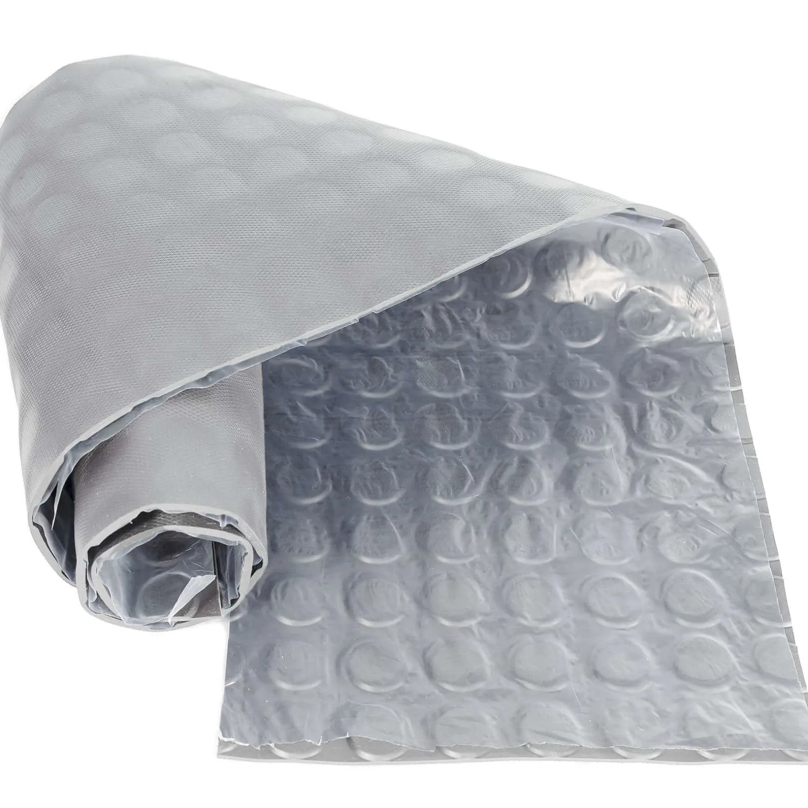 TPE Gummimatten Meterware Flachnoppen Grau Bodenbelag Gummiläufer 3mm -100 cm Rollenware