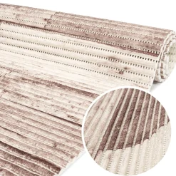 Weichschaummatte Badematte Weischschaum Bad Holz Breite 130cm Meterware