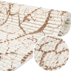Weichschaummatte Badematte Weichschaum Bad Marmor Beige Breite 130cm Meterware