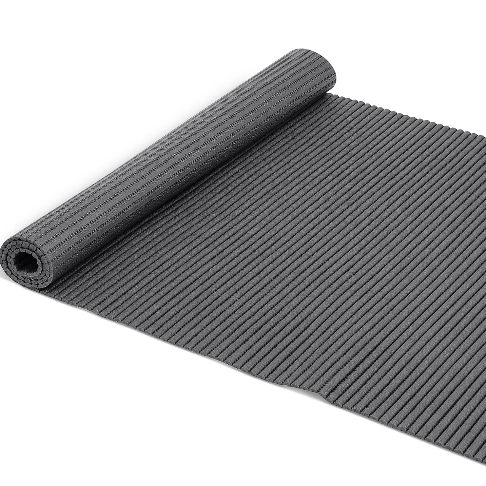 Weichschaummatte Bad Weichschaum Badematte Grau Anthrazit Uni Breite 65cm Meterware