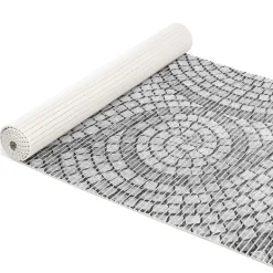 Weichschaummatte Bad Weichschaum Badematte Mosaiksteine Steine Grau Breite 65cm Meterware