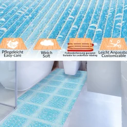 Weichschaummatte Bad Weichschaum Badematte Therme 65cm Breite Meterware