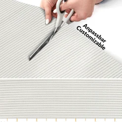 Weichschaummatte Bad Weichschaum Badematte Uni Weiß 65cm Breite Meterware