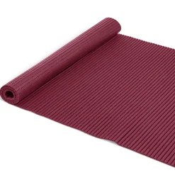 Weichschaummatte Bad Weichschaum Badematte Rot Bordeauxrot Uni Breite 65cm Meterware