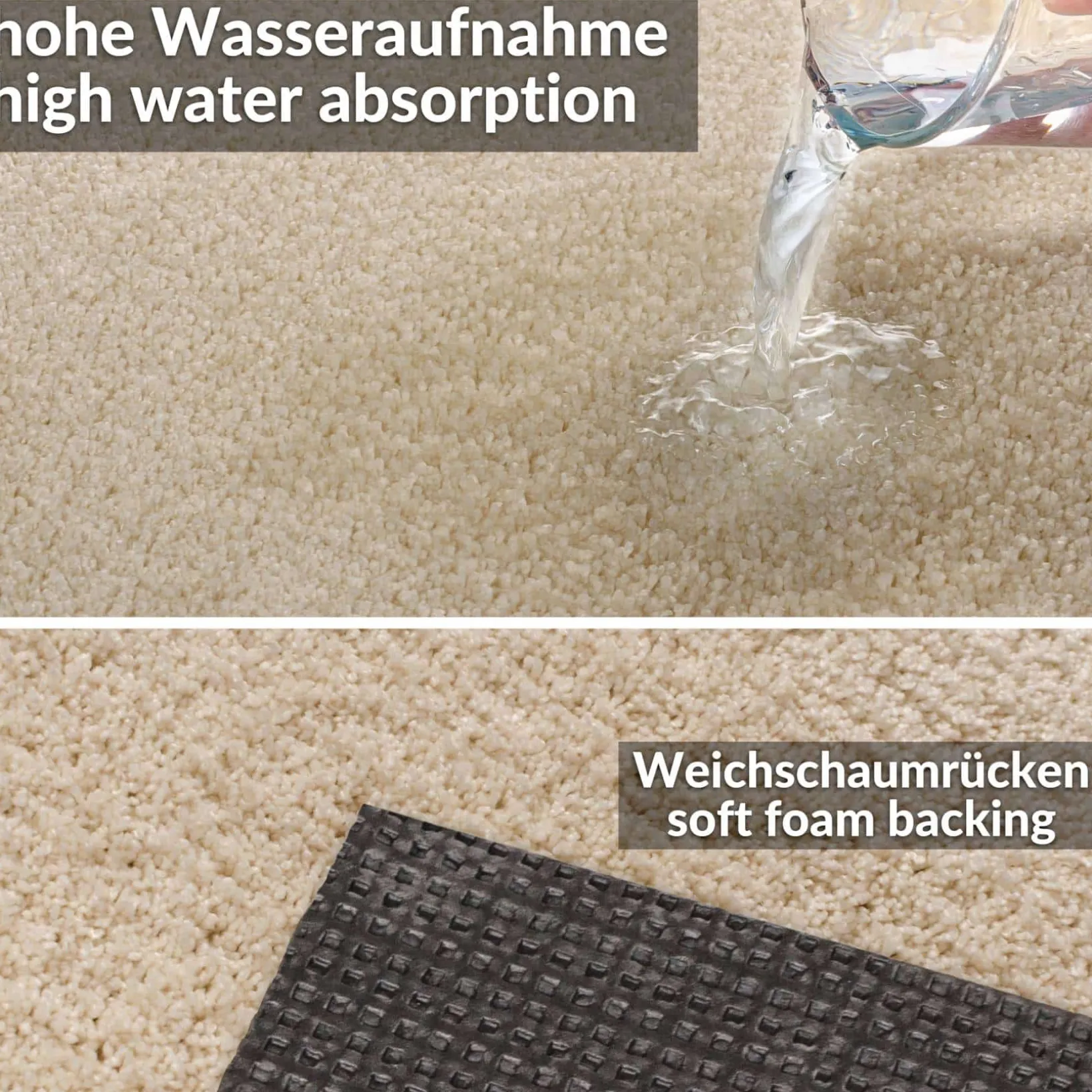 Wohnmobil Teppich Wohnwagen Teppichboden nach Maß Kurzflor 9mm