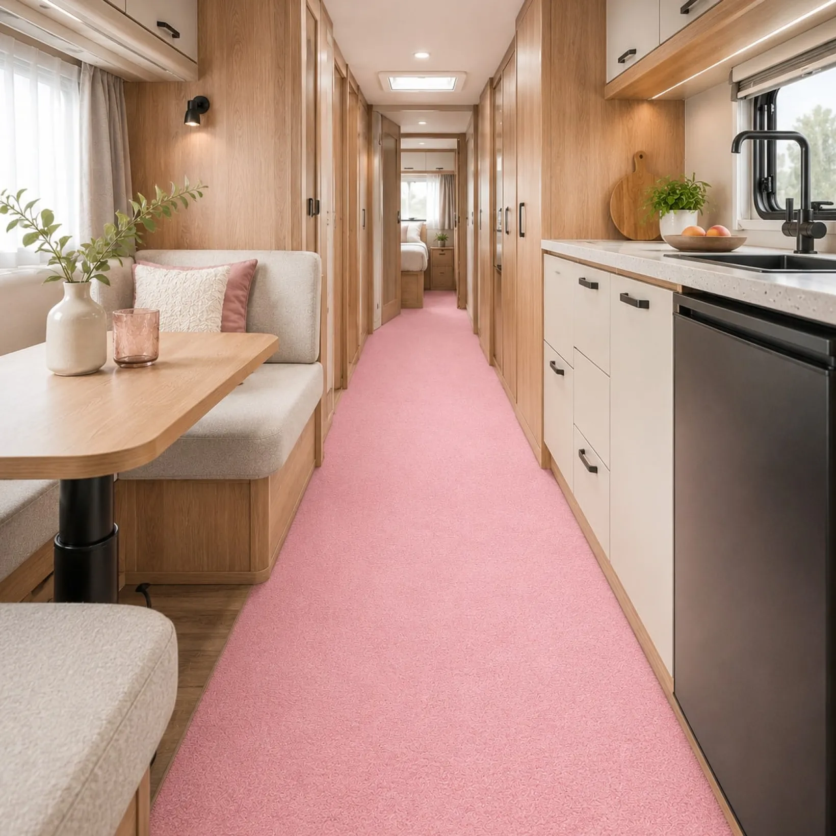 Wohnwagen Teppich Wohnmobil Teppichboden nach Maß Caravo