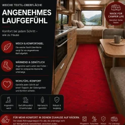 Wohnwagen Teppich Wohnmobil Teppichboden nach Maß Miro