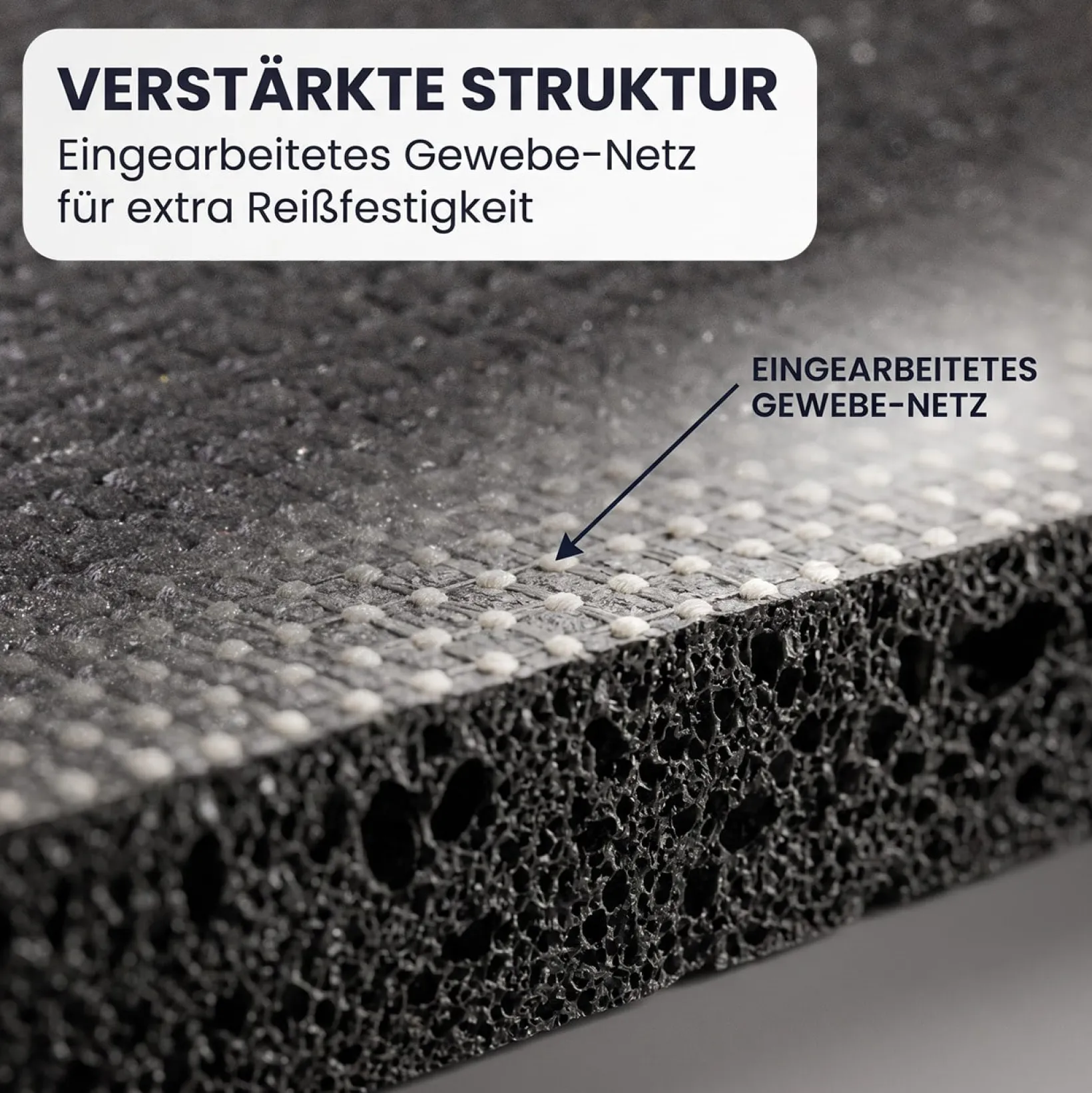 Yogamatte Antirutschmatte & Sportmatte | Extra dick 8 mm | 3 Größen